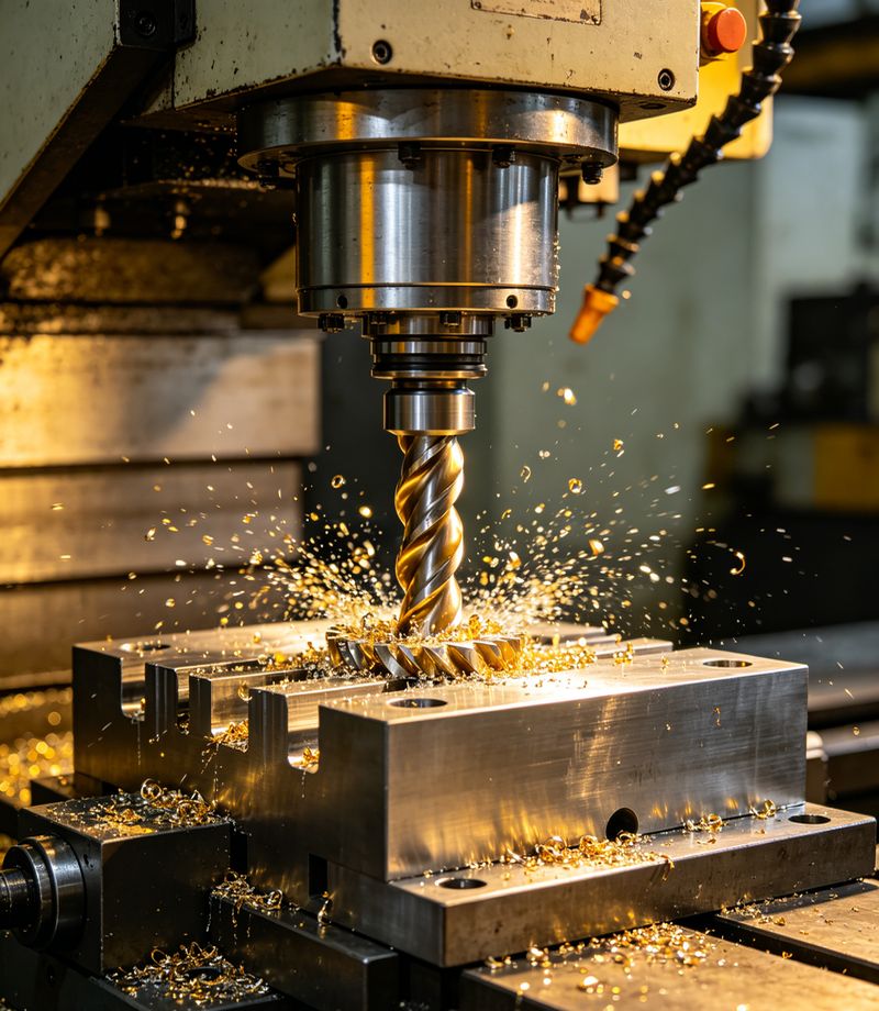 Tool Selection and Cutting Parameter Optimization for High-Speed Milling of Titanium Alloys
